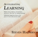 Accelerating Learning - CD