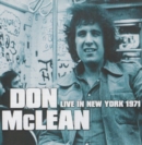 Live in New York 1971 - CD