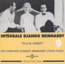 Integrale Django Reinhardt: 'H.C.Q.-STRUT';THE COMPLETE DJANGO REINHARDT (1939-1940) - CD