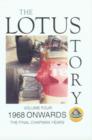 The Lotus Story: Volume 4 - 1968 Onwards - DVD