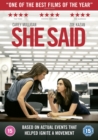 She Said - DVD