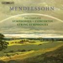 Mendelssohn: The Complete Symphonies - Concertos/... - CD
