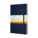 Moleskine Expanded Large Ruled Hardcover Notebook : Sapphire Blue - Book