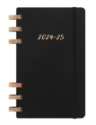 Moleskine 2025 12-Month Large Softcover Academic Spiral Planner : Black - Book