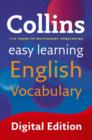 Easy Learning English Vocabulary : Your essential guide to accurate English - eBook