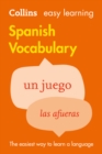 Easy Learning Spanish Vocabulary : Trusted Support for Learning - Book
