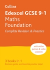 Edexcel GCSE 9-1 Maths Foundation All-in-One Complete Revision and Practice : Ideal for the 2024 and 2025 Exams - Book