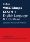 WJEC Eduqas GCSE 9-1 English Language and Literature All-in-One Complete Revision and Practice : Ideal for the 2024 and 2025 Exams - Book
