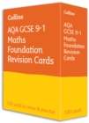 AQA GCSE 9-1 Maths Foundation Revision Cards : Ideal for the 2024 and 2025 Exams - Book