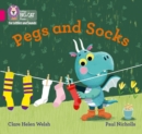 Pegs and Socks : Band 01b/Pink B - Book
