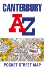 Canterbury A-Z Pocket Street Map - Book