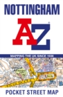 Nottingham A-Z Pocket Street Map - Book