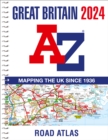 Great Britain A-Z Road Atlas 2024 (A4 Spiral) - Book