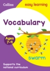 Vocabulary Activity Book Ages 7-9 : Ideal for Home Learning - Book