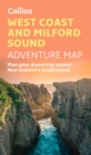 West Coast and Milford Sound Touring Map - Book