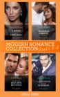 Modern Romance July 2021 Books 5-8 : A Bride for the Lost King (the Heirs of Liri) / Married for One Reason Only / the Flaw in His Red-Hot Revenge / the Italian's Doorstep Surprise - eBook