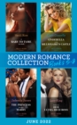 Modern Romance June 2022 Books 5-8 : A Baby to Tame the Wolfe (Passionately Ever After…) / Cinderella in the Billionaire's Castle / the Princess He Must Marry / Undone by Her Ultra-Rich Boss - eBook