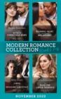 Modern Romance November 2022 Books 1-4 : Carrying Her Boss's Christmas Baby (Billion-Dollar Christmas Confessions) / Wedding Night with the Wrong Billionaire / a Ring for the Spaniard's Revenge / the - eBook