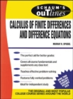 Schaum's Outline of Calculus of Finite Differences and Difference Equations - Book