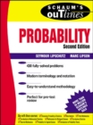 Schaum's Outline of Probability - Book