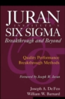 Juran Institute's Six Sigma Breakthrough and Beyond - Book