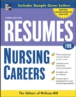 Resumes for Nursing Careers - Book