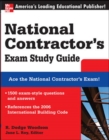 National Contractor's Exam Study Guide - Book