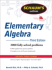 Schaum's Outline of Elementary Algebra, 3ed - Book