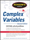 Schaum's Outline of Complex Variables, 2ed - Book