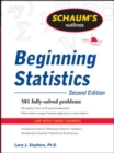 Schaum's Outline of Beginning Statistics, Second Edition - Book