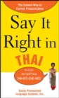 Say It Right in Thai - Book