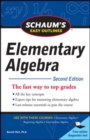 Schaum's Easy Outline of Elementary Algebra, Second Edition - Book