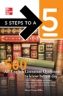 5 Steps to a 5 500 AP English Literature Questions to Know By Test Day - eBook