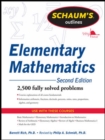 Schaum's Outline of Review of Elementary Mathematics - Book