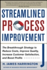 Streamlined Process Improvement - Book