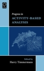 Progress in Activity-Based Analysis - Book