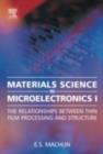 Materials Science in Microelectronics I : The Relationships Between Thin Film Processing and Structure - eBook