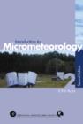 Introduction to Micrometeorology - eBook