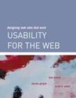 Usability for the Web : Designing Web Sites that Work - eBook