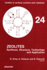 Zeolites : Synthesis, Structure, Technology and Application - eBook