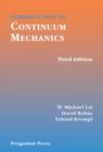 Introduction to Continuum Mechanics - eBook