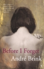 Before I Forget - Book