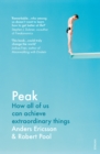 Peak : For Fans of Atomic Habits - Book