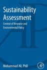 Sustainability Assessment : Context of Resource and Environmental Policy - eBook