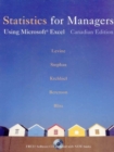 Statistics for Managers : Using Microsoft Excel, First Canadian Edition - Book
