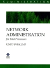 Network Administration for Intel Processors (SVR 4.2 MP) - Book