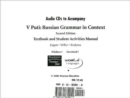 Audio CD's for V PUti : Russian Grammar in Context Textbook and Student Activities Manual - Book
