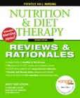 Prentice Hall Reviews & Rationales : Nutrition & Diet Therapy - Book