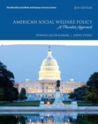 American Social Welfare Policy : A Pluralist Approach - Book