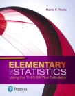 Elementary Statistics Using the TI-83/84 Plus Calculator - Book